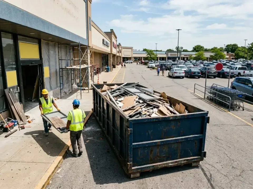 retail-store-renovation-debris-003 — frequently asked questions, Roll-off Dumpster Rentals in Gateway, AK
